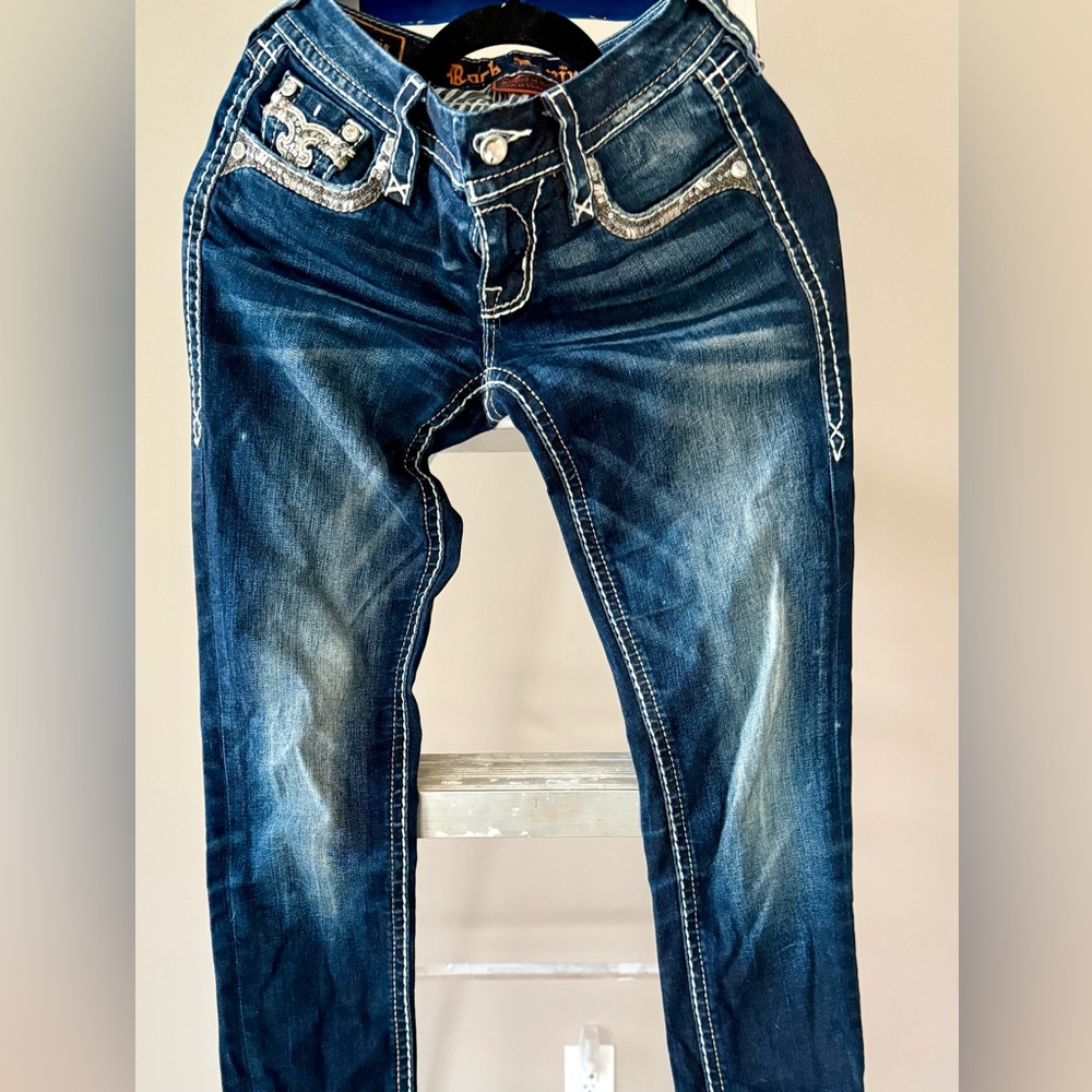 Rock Revival Blue Skinny Jeans